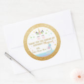 FAVORIETE STICKER | Zeemeermin staart & eenhoorn (Envelop)