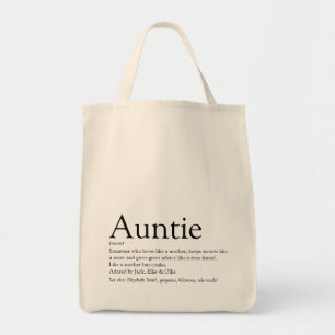 Favoriete tante definitie tote bag