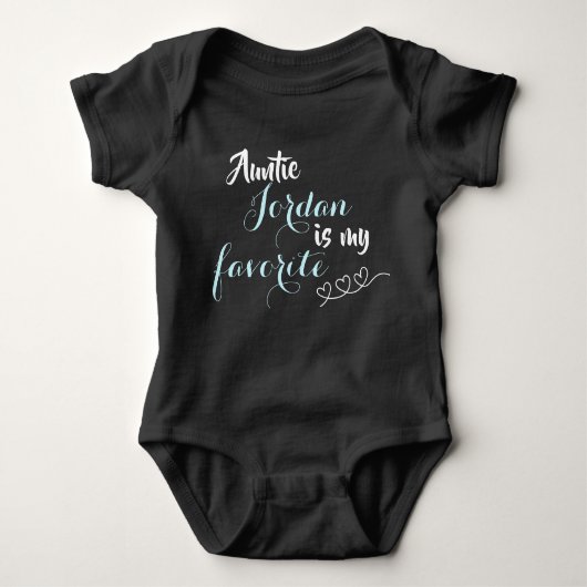 Favoriete tante van baby romper (Voorkant)