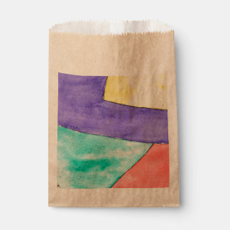 Favoriete tas met abstract ontwerp bedankzakje