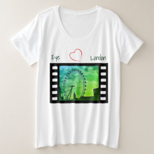 Favoriete Vakantie Rondreizen in Londen Grote Maat T-shirt