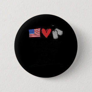 Favoriete Veteraan Is Mijn Papa Vader Veterans Day Ronde Button 5,7 Cm