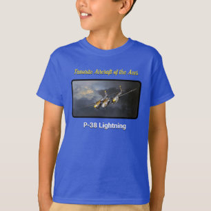 Favoriete Vliegtuig van de Aces P-38 Lightning T-shirt