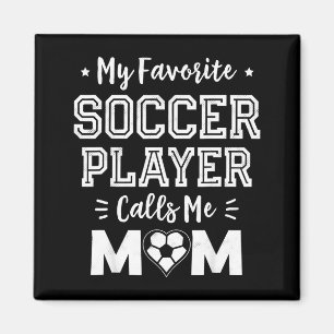 Favoriete voetballer noemt mama lieve voetbalmoede magneet