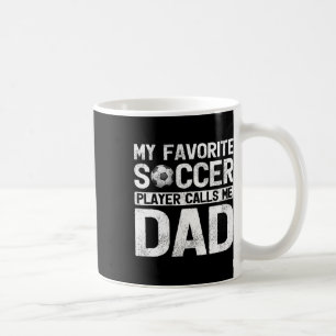 Favoriete voetballer noemt me papa vaders dag koffiemok