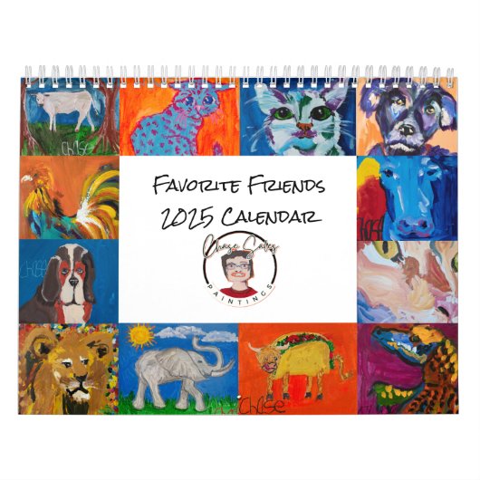 Favoriete Vrienden 2025 Kalender (Hoes)
