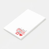 Favoriete Zwitserse dingen - Ik hou van Zwitserlan Post-it® Notes (Schuin)