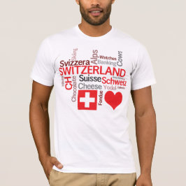 Favoriete Zwitserse dingen - Ik hou van Zwitserlan T-shirt