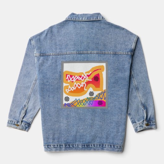 Favorieten Denim Jacket (Achterkant)