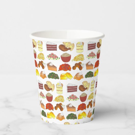 Favorieten voor soep Zuidelijk Cuisine Papieren Bekers (Links)