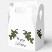 Favorietenbox - Holly Branches Bedankdoosjes (Open)