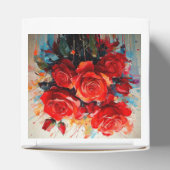 Favorietendoos - De rode rozen artwork Bedankdoosjes (Bovenkant)