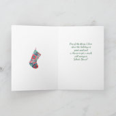 Favoris Carte de vacances (Intérieur)