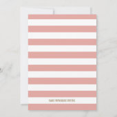 Favoris Fête Invitation (Dos)