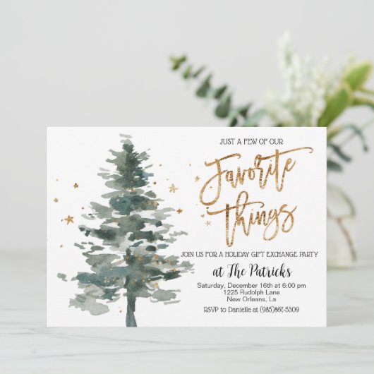 Favoris Fête Invitation (Debout devant)