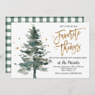 Favoris Fête Invitation