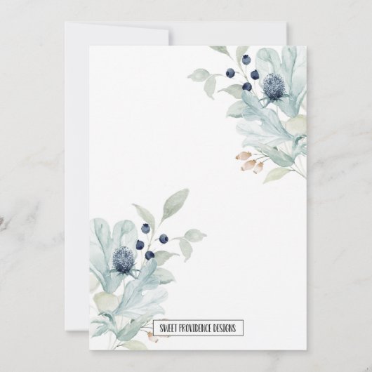 Favoris Fête Invitation (Dos)