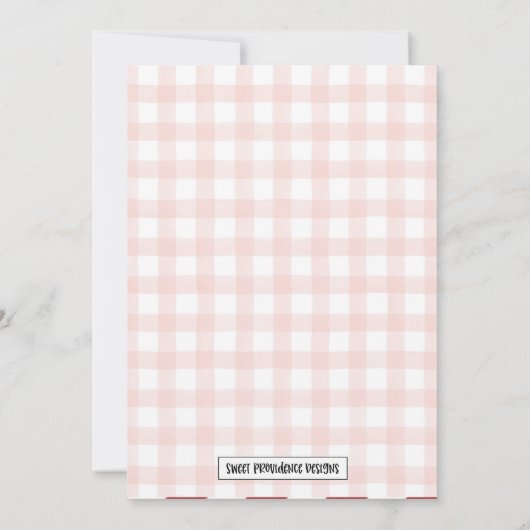 Favoris Fête Invitation (Dos)