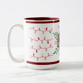 Favoris Feu de neige Mug de vacances (Gauche)