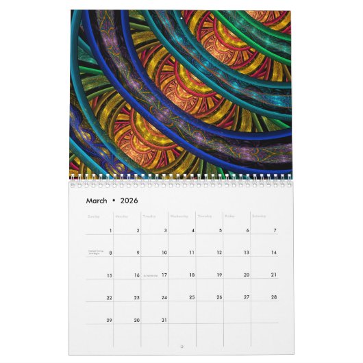 Favoris fractaux Calendrier moyen (Mar 2026)