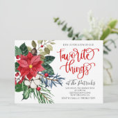 Favoris Noël Invitation (Debout devant)