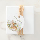 Favoriser les étiquettes Baby shower vers (En situation)