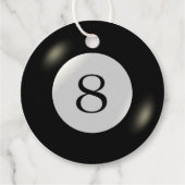 Favoriser les étiquettes - Billard - 8 Bal (Devant)