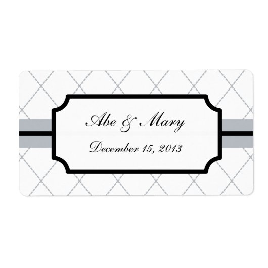 Favoriser les Étiquettes de mariage (Devant)