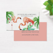 Favoriser les étiquettes Flamant rose Tropical Lea (Bureau)