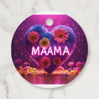 Favoriser les étiquettes pour donner à maman