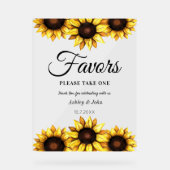 Favoriser les tournesols Mariages Jaune (Recto)