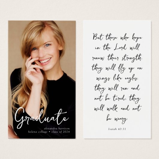 Favoriser l'obtention du diplôme Insérer une carte (Devant & derrière)