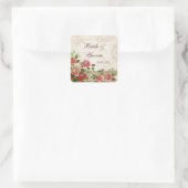 Favoriser Stickers Cadeaux ou Seals, Trellis Rose  (Sac)