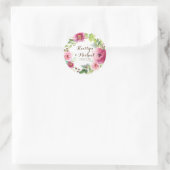 Favoriser Stickers Sac Cadeau Romantique Floral Wr (Sac)