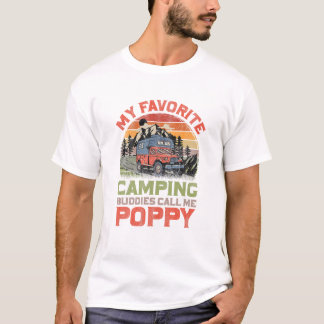 Favorite Camping Buddies Call T-shirt