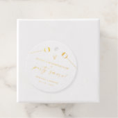 Favoritlabel voor S'mores Kit Huwelijk Feest Bedankjes Labels (Met doos)