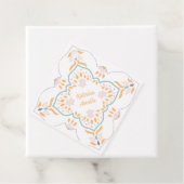 Favoritlabel zeemozaïek bedankjes labels (In situ)