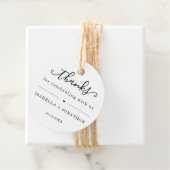 Favorlabels Bedankt Bedankjes Labels (In situ)