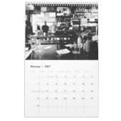 Favuly B&W Photo Calendar - Kelly Wine Kalender (Feb 2027)