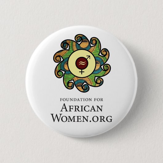 FAW-logo-pen Ronde Button 5,7 Cm (Voorkant)