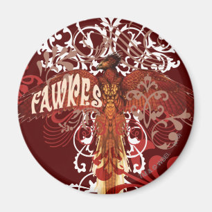 Fawkes Spreidt Vleugels Magneet