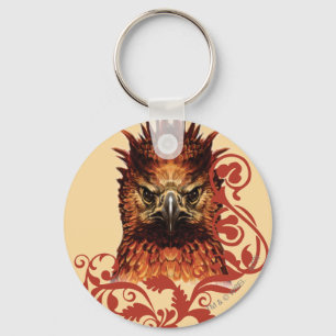 Fawkes staart sleutelhanger