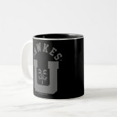 FawkesU Gray Face Mug à deux tons (Devant gauche)