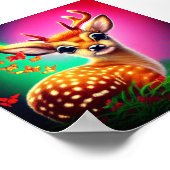 Fawn Art Poster (Hoek)