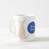 Fawn Chihuahua Parents Café Mug (Devant gauche)
