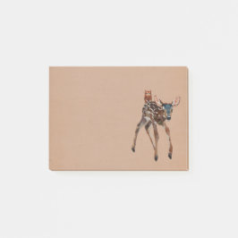 FAWN en AMBER OWL Post it Note