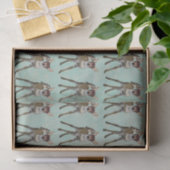 FAWN- en OWL-weefselpapier Tissuepapier (Geschenk)