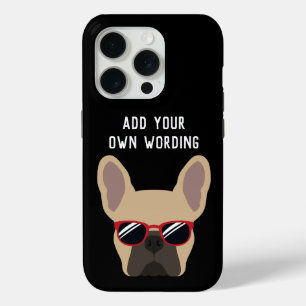 Fawn Franse Bulldog telefoonhoesje iPhone 15 Pro Case