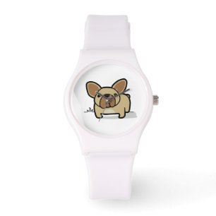 Fawn Frenchie Horloge