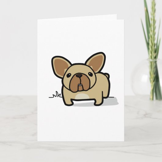 Fawn Frenchie Kaart (Voorkant)